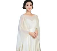 YCHUCH Scialle da spiaggia traspirante coprire ampia sciarpa avvolgere la spalla per abbigliamento casual e festa formale Dressingup accessorio oversize sciarpa protettiva solare, Giallo, Chiffon