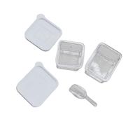 YCHUCH Set di contenitori per alimenti alla moda per case delle bambole decorazioni assortite contenitori per alimenti per uso quotidiano casual accessori per case delle bambole