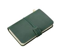 YCHUCH Taccuino multifunzione in pelle invecchiata dal design portatile con pagine adatte a penne e biglietti da visita, adatti per notebook professionali da viaggio di lavoro