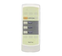 YCHUCH Telecomando compatibile con chiave facile, perfetto per ventilatore da parete, costruzione durevole, telecomando KDK