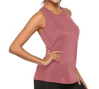 YCHUCH Top da allenamento da donna con spalle scoperte con scollo a U ritagliato abbigliamento fitness per danza corsa palestra gilet atletico elastico da donna yoga sotto la vita superiore