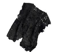 YCHUCH Top da donna sciolto all'uncinetto top beachwear vacanza costume da bagno casual copertura up uncinetto maglia crop top per le donne, Nero , Universal code