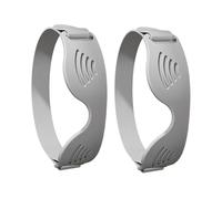 YCHUCH Tutore per rotula in silicone per donne e uomini, basket, ciclismo, escursionismo, regolabile, traspirante, cinghia di supporto per rotula