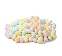 YCICHE 50 pezzi decorazione uova di Pasqua, decorazione in miniatura uova di Pasqua macchiate, decorazione pasquale, piccole uova colorate, uova di polistirolo, Pasqua per il fai da te, decorazione da