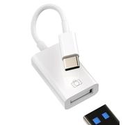 YCJ-uk-095iPhone Tipo C OTG 3.0 Cavo Dongle USB-C a USB A Adattatore Thunderbolt Port Converter Compatibile per Samsung Galaxy LG Google Apple 15 Pro Max Plus iPad10, Air4/5, Mini6, MacBook 12.9
