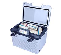 Yclty Diabete Mini Frigo L'insulina vaccini Portatile Frigo Intelligente Frigorifero a Temperatura Costante Piccolo Frigo per Auto Display LCD Ricaricabile USB per Siero/Interferone/Collirio - 12/19L