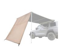 Yclty Pareti Laterali per Tendalino Auto, Telo Laterale, Prolunga Antivento per Tendalino Auto, Rivestimento Rivestito Nero (Size : 200x200cm)