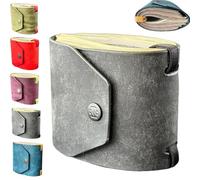 YCLYXY The Cash Wrap Wallet, Fast Cash Access Money Holder for Cash, Small Compact Luxury Pocket Wallet, Handy Purse with Magnetic Clasp(Gray)