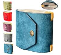 YCLYXY The Cash Wrap Wallet, Fast Cash Access Money Holder for Cash, Small Compact Luxury Pocket Wallet, Handy Purse with Magnetic Clasp(Blue)