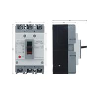 YCM7-125S/3300 interruttore automatico con custodia in plastica 3P 125A AC400V 15kA solare protezione motore MCCB(60A)