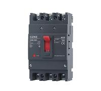 YCM8-160S 3P AC400V 25/18kA MCCB Protezione di distribuzione dell'alimentazione dell'interruttore automatico scatolato fisso Protettori di dispersione a terra (Color : 3p, Size : 63A)