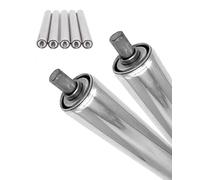 YCNLYSSR Set di rulli trasportatori da 51 mm per sistemi a gravità Linea di Giunzione Commerciale Disponibile in Dimensioni da 840 Pollici 5 unità (Lunghezza: 150 mm/5,9 Pollici) Durevole e Versatile