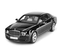 YCNXEB 1 18 Per Gli Ornamenti Della Collezione Di Modelli Di Auto Di Simulazione In Lega Bentley Mulsanne Mini Modello Veicolo(Nero)