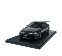 YCNXEB 1:18 per Honda Integra (DC2) Type R Modello di Auto in Resina Nera Ornamento Veicolo Giocattolo Regalo Mini Modello Veicolo