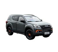 YCNXEB 1 18 Per Isuzu MU-X Titanio Colore SUV Lega Die Casting Modello Decorazione Collezione Display Mini Modello Veicolo