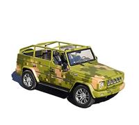 YCNXEB 1 18 Per Jeep BJ80 Camouflage SUV In Lega Pressofuso Modello Di Auto Decorazione Collezione Display Regalo Mini Modello Veicolo