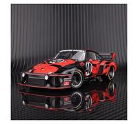 YCNXEB 1 18 Per La Decorazione Della Collezione Di Modelli Di Auto Di Simulazione In Lega Di Porsche 935 1977 Mini Modello Veicolo