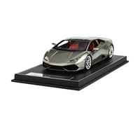 YCNXEB 1 18 Per Lamborghini Huracan LP610-4 Simulazione In Lega Modello Di Auto Sportiva Diecast Display Collezione Veicoli Mini Modello Veicolo(Argento)