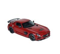 YCNXEB 1:18 per Mercedes-Benz AMG SLS Black Series Red Alloy Collector Car Model Mini Modello Veicolo