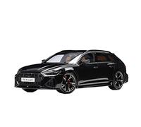 YCNXEB 1 18 Per Modello Di Auto In Lega Simulazione RS6 C8 Ornamenti Da Collezione Per Adulti Mini Modello Veicolo(Nero)