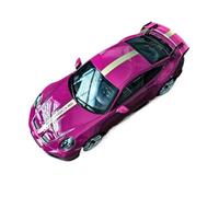 YCNXEB 1:18 per Porsche 911GT3 2021 Auto Sportiva Miniatura Pezzo Esposizione Statica Regalo Natale Collezione per Gli Amici Mini Modello Veicolo(Rosso)