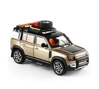 YCNXEB 1 24 for Land Rover Defender SUV Lega Diecast Giocattolo Veicoli Modello Sound Light Tirare Indietro Collezione Mini Modello Veicolo(A)