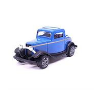 YCNXEB 1 43 Modello Di Auto D'epoca In Lega Di Metallo Colore Blu Tirare Indietro I Giocattoli Collezione Di Veicoli Pressofusi Mini Modello Veicolo