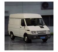 YCNXEB 1 43 Per Iveco 2009 White Cargo Truck Modello Di Auto Di Simulazione In Lega Come Regalo Per La Festa Del Papà Adulto Mini Modello Veicolo