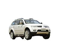 YCNXEB 1 43 Per Mitsubishi Pajero SUV Resina Pressofuso In Lega Modello Di Auto Come Decorazione Per Ufficio Per Adulti Mini Modello Veicolo