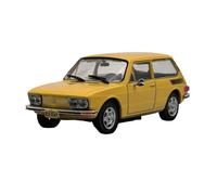 YCNXEB 1:43 per Volkswagen Brasilia 1976 Modello di Auto in Lega Gialla Giocattolo da Collezione Mini Modello Veicolo