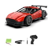 YCNXEB 2.4G Radiocomando Ad Alta Velocità Ricaricabile 1 24 Lega Auto Da Corsa Drift Giocattoli Per Il Regalo Dei Bambini Mini Modello Veicolo(F)