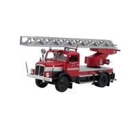 YCNXEB Kit Modello di Veicolo di Soccorso in Lega 1/43 per Camion IFA S4000-1 DL25, Scala per Camion dei Pompieri, Giocattolo Pressofuso Mini Modello Veicolo