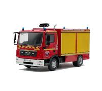 YCNXEB Kit Modello Veicolo di Soccorso in Oro 1/43 per Camion Man TGL, Camion dei Pompieri Francese, Auto Giocattolo Pressofusa, Regalo Mini Modello Veicolo
