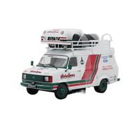 YCNXEB Kit Modello Veicolo in Lega 1/43 per Ford Transit Mk2 1986 Transit Van Rally Team Logistic Mini Modello Veicolo