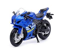 YCNXEB Metallo Modello Moto 1 18 per Suzuki GSX-R1000 Pressofuso in Lega Sport Modello Moto Giocattolo Lavorabile per Regali dei Bambini Giocattolo(Blu)