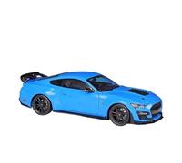 YCNXEB Modellini in Metallo Auto 1 18 2020 Ford Mustang Shelby GT500 Modello in Lega Pressofusa Collezione Auto Espositiva Regalo Mini Modello Veicolo(Blue 3)