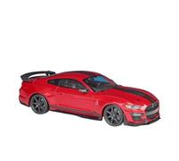 YCNXEB Modellini in Metallo Auto 1 18 2020 Ford Mustang Shelby GT500 Modello in Lega Pressofusa Collezione Auto Espositiva Regalo Mini Modello Veicolo(Rosso)
