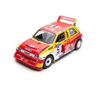 YCNXEB Modellini in Metallo Auto 1 18 for MG Metro 6R4 WRC Rally Car No. 5 Simulazione Modello di Auto in Lega Collezione for Adulti Artigianato Giocattolo Regalo Mini Modello Veicolo