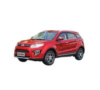 YCNXEB Modellini in Metallo Auto 1 18 in Forma per Baic Shenbao D80 Red Static Die Casting Metal Alloy Simulation Model Car Mini Modello Veicolo(A)