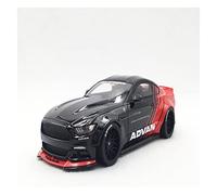 YCNXEB Modellini in Metallo Auto 1 18 LB Lavoro Ford Mustang Advan di LBWK Modello in Lega di Auto da Collezione per Adulti Mini Modello Veicolo
