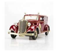 YCNXEB Modellini in Metallo Auto 1 18 Manchu Ultimo Imperatore Puyi Drago Auto in Lega di Simulazione Modello di Auto Regalo di Raccolta Mini Modello Veicolo