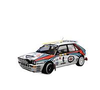 YCNXEB Modellini In Metallo Auto 1 18 Misura Per Lancia Delta Hf Martini Pittura Lega Simulazione Modello Auto Da Corsa Metallo Giocattolo Da Collezione Mini Modello Veicolo(B)