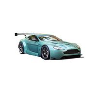 YCNXEB Modellini in Metallo Auto 1 18 per Aston Martin Verde Lega Modello Diecast Simulazione Statica Auto Collezione Display Uomini Regalo Mini Modello Veicolo