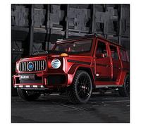 YCNXEB Modellini in Metallo Auto 1 18 per Benz G700 Lega Modello di Auto Fuoristrada Diecast Tirare Indietro Simulazione di Veicoli Regali di Raccolta Ornamenti Mini Modello Veicolo(Rosso)