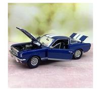 YCNXEB Modellini in Metallo Auto 1 18 per Cobra Shelby 1966 GT 350 Alloy Full Convertible Modello Veicolo Collezione Auto Mini Modello Veicolo