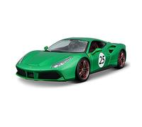 YCNXEB Modellini in Metallo Auto 1 18 per Ferrari 488 GTB Modello di Auto in Lega Ad Alta Simulazione per Regalo di Natale per Adulti Mini Modello Veicolo