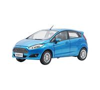 YCNXEB Modellini in Metallo Auto 1 18 per Ford Fiesta Blue Lega Die Casting Model Car Home Decor Collection Display Gift Mini Modello Veicolo