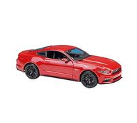 YCNXEB Modellini in Metallo Auto 1 18 per Ford Mustang 2015 Lega Sportiva Rossa Pressofusione Collezione Decorazioni per Modelli Auto d'Epoca retrò Mini Modello Veicolo(D)