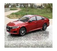 YCNXEB Modellini in Metallo Auto 1 18 per Il Modello di Auto in Lega Ibrida Accord 10a Generazione del 2022, Collezione per Adulti Mini Modello Veicolo(Rosso)