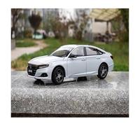 YCNXEB Modellini in Metallo Auto 1 18 per Il Modello di Auto in Lega Ibrida Accord 10a Generazione del 2022, Collezione per Adulti Mini Modello Veicolo(White)